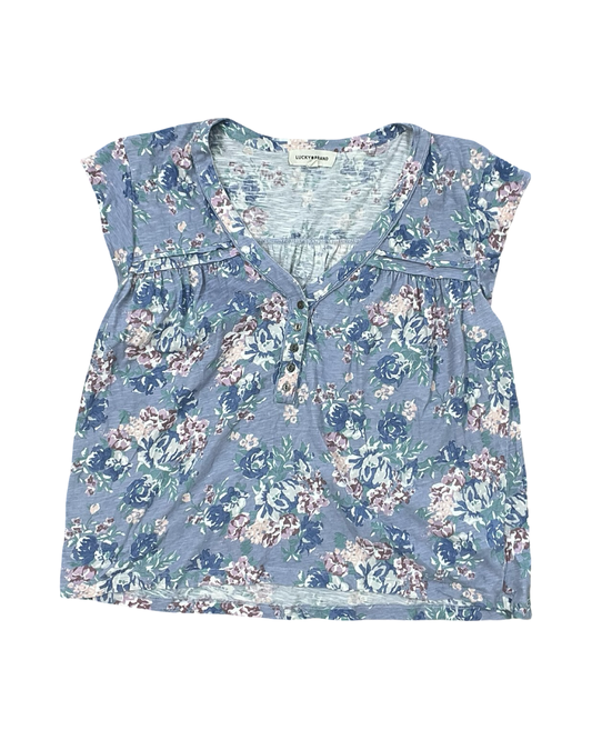 Top Ss By Lucky Brand In Blue, Size:M
