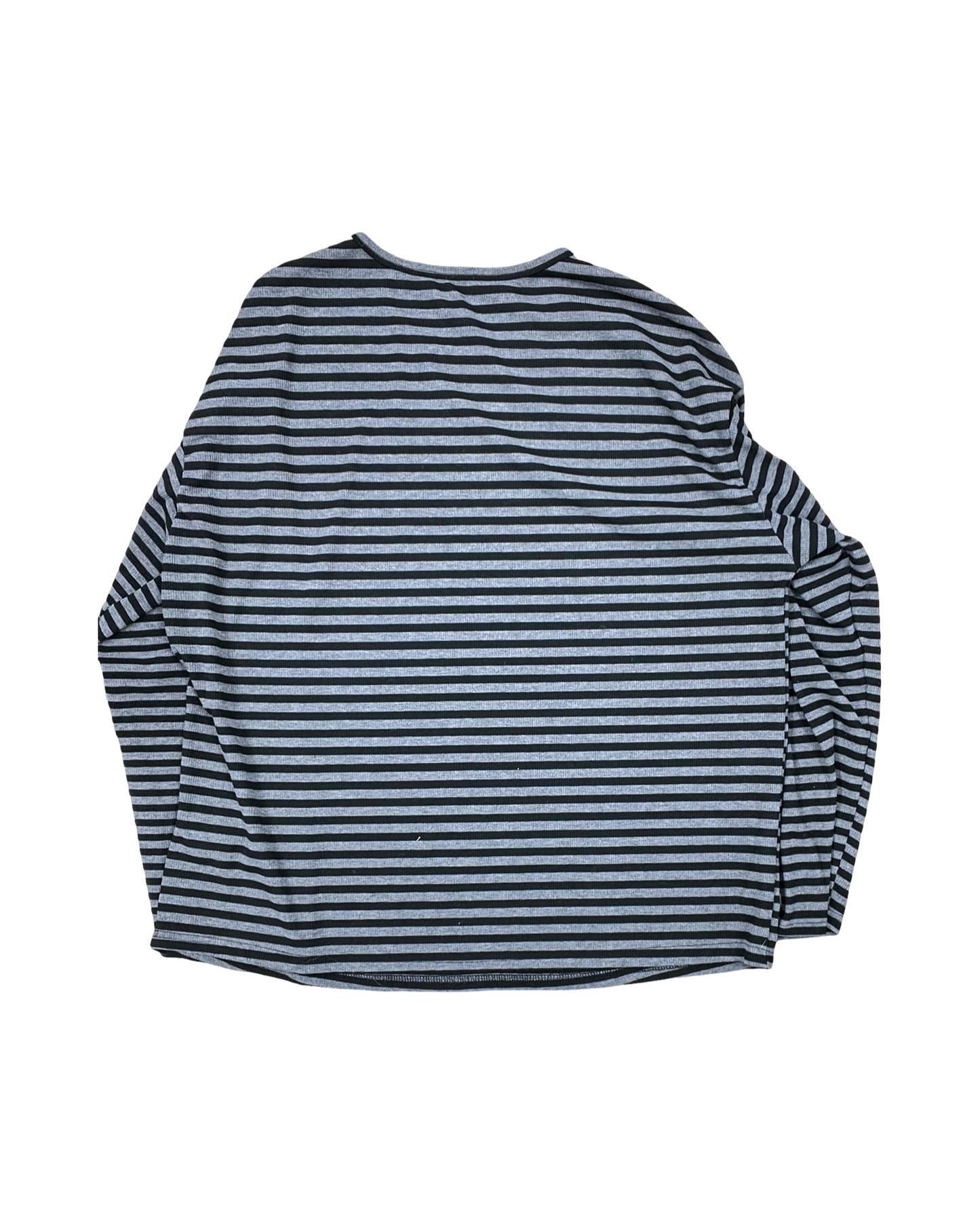 Top Ls By Dazy In Black & Grey, Size:L
