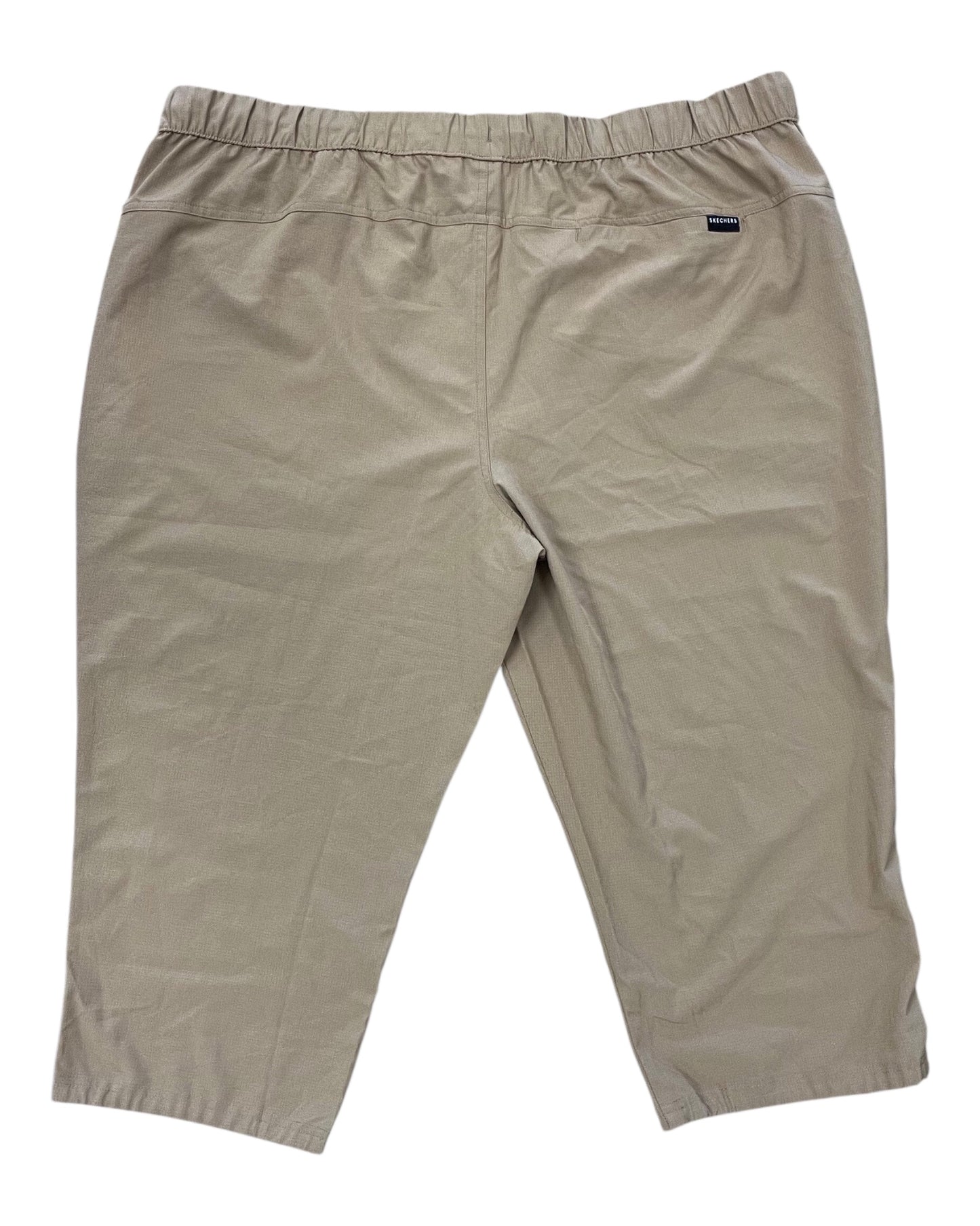 Pants Cropped By Skechers In Gold, Size:3X