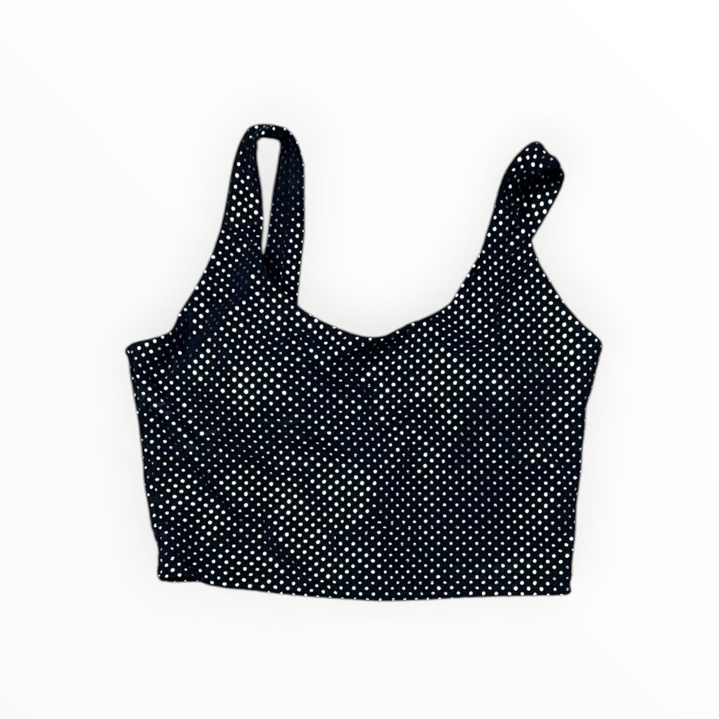 Athletic Bra By Zyia In Black & Silver, Size:S
