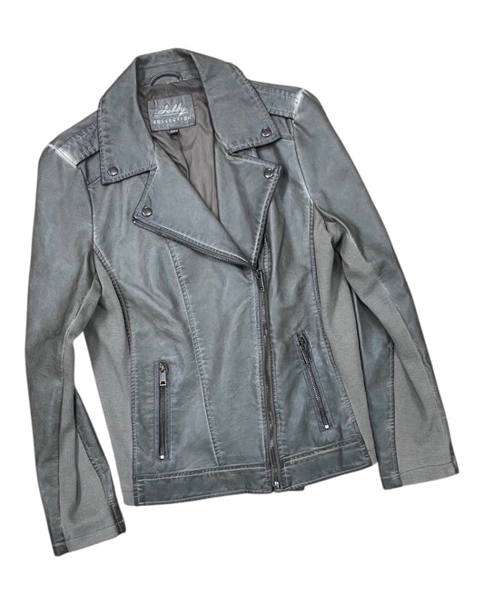 Jacket Moto By Seafolly In Green, Size:M