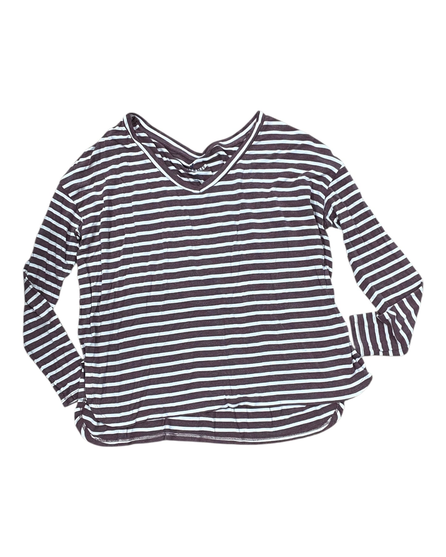 Top Ls By American Eagle In Red & White, Size:S