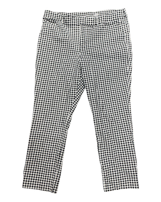 Pants Dress By Old Navy In Black & White, Size:14