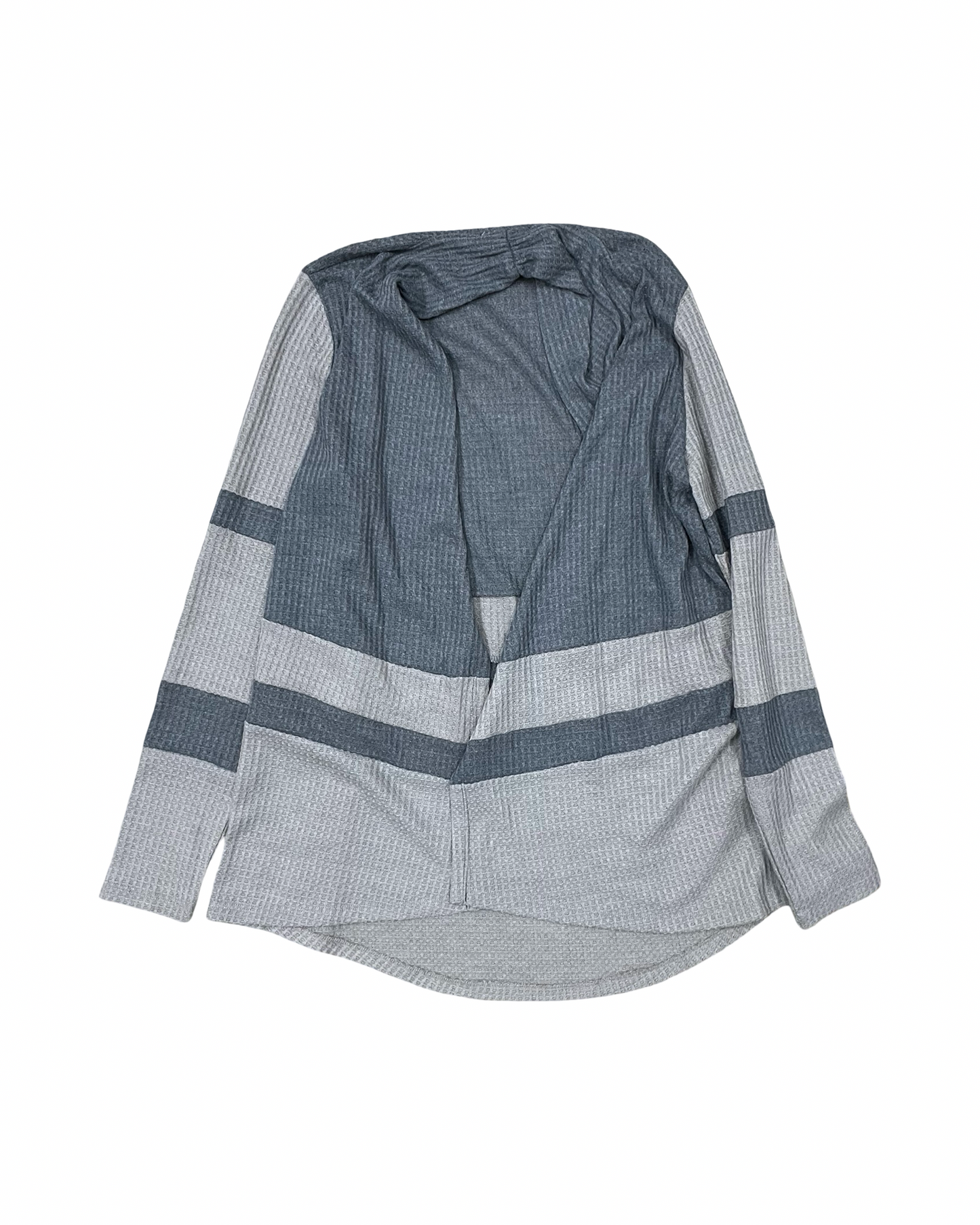Cardigan By Maurices In Brown & Grey, Size:M