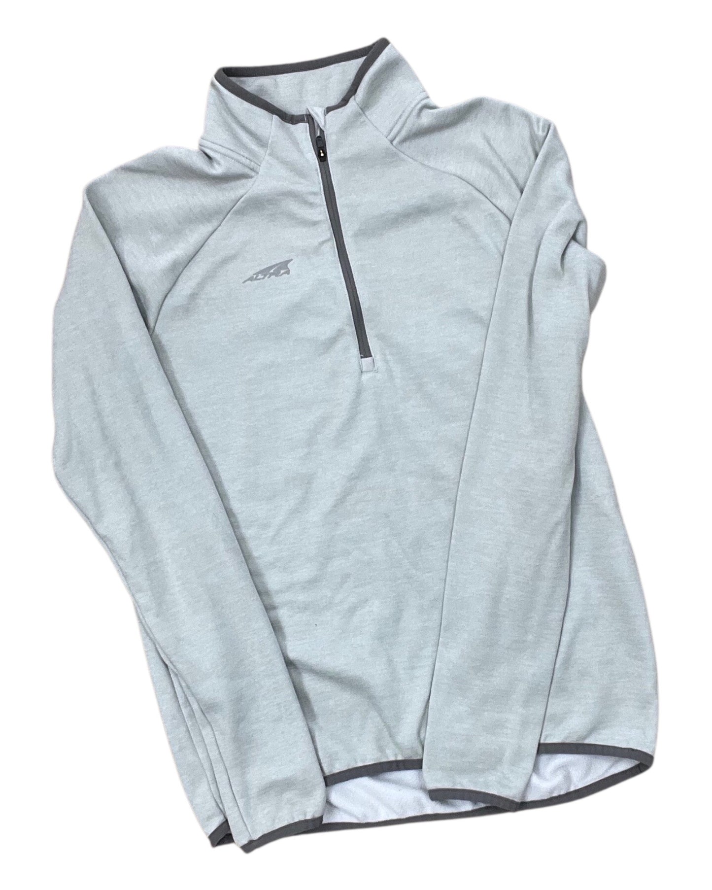 Sweatshirt Crewneck By Clothes Mentor In Grey, Size:S