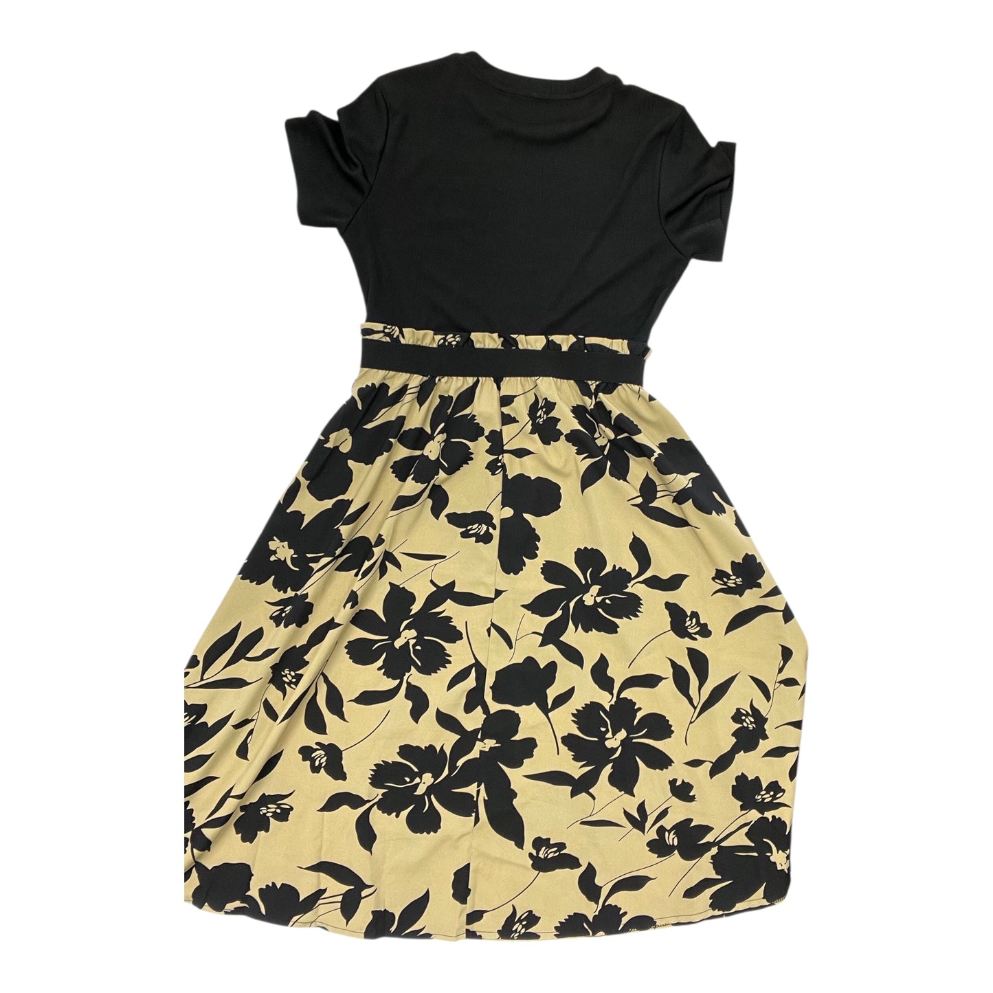 Dress Casual Midi By Clothes Mentor In Black, Size:L