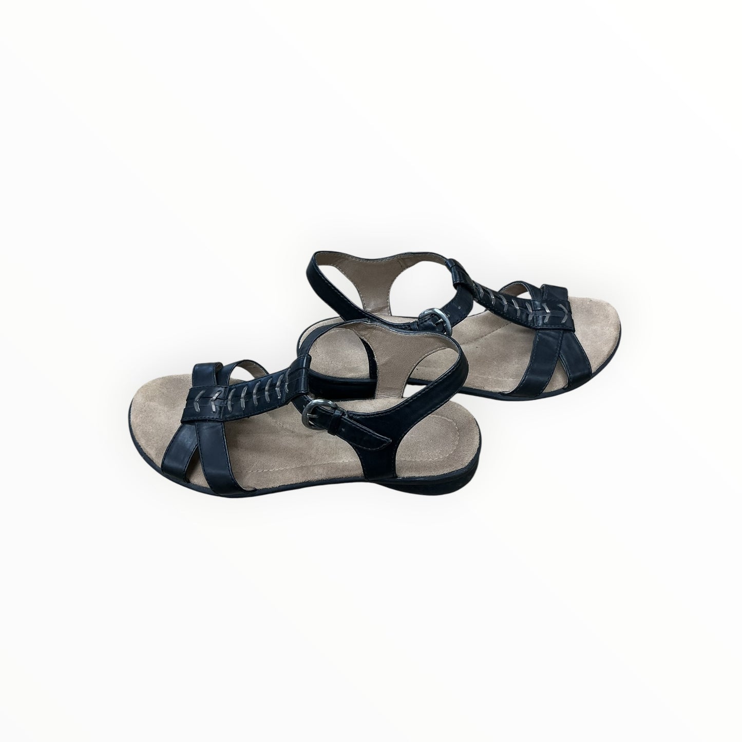 Sandals Flats By Naturalizer In Black, Size:7