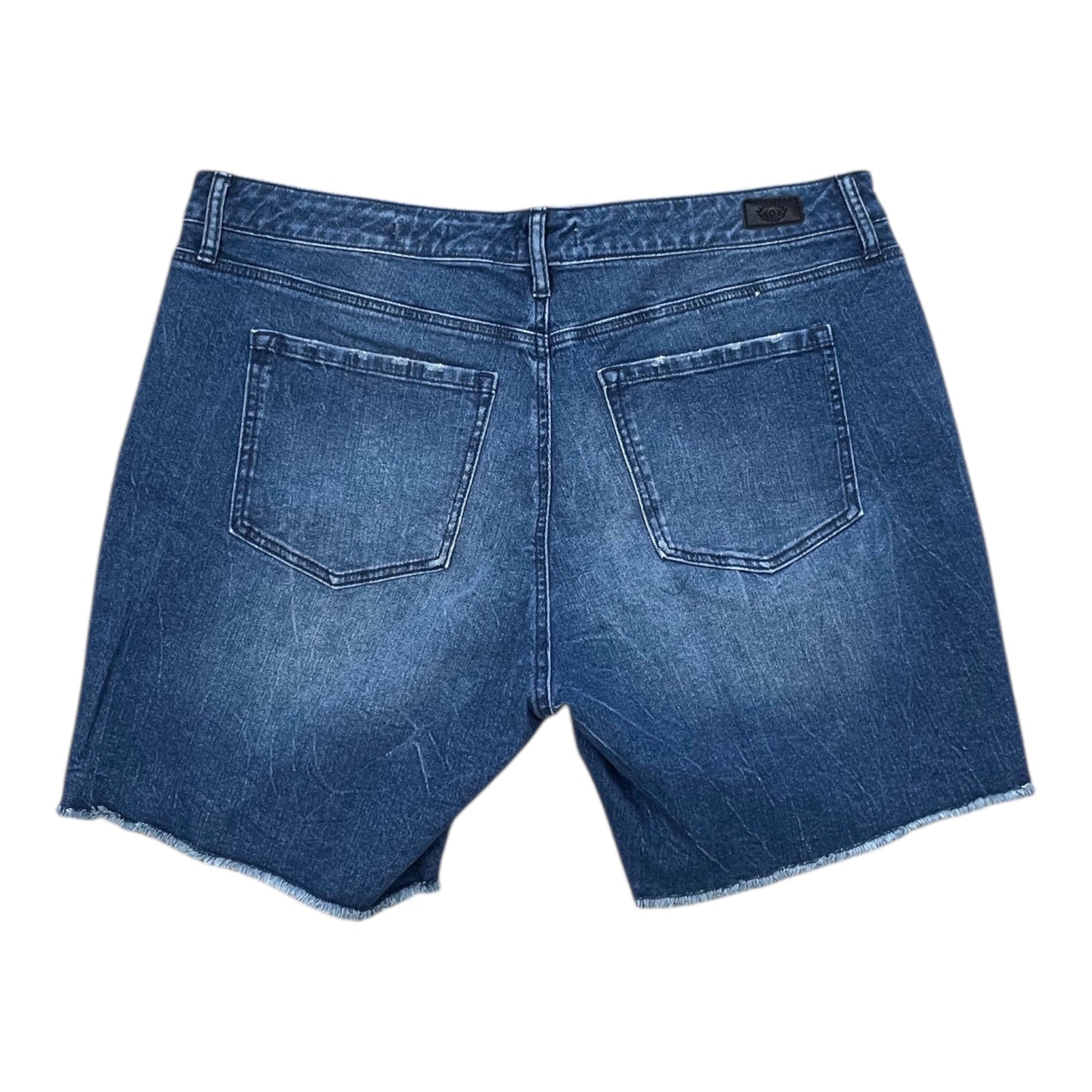 Shorts By Sofia By Sofia Vergara In Blue Denim, Size:16
