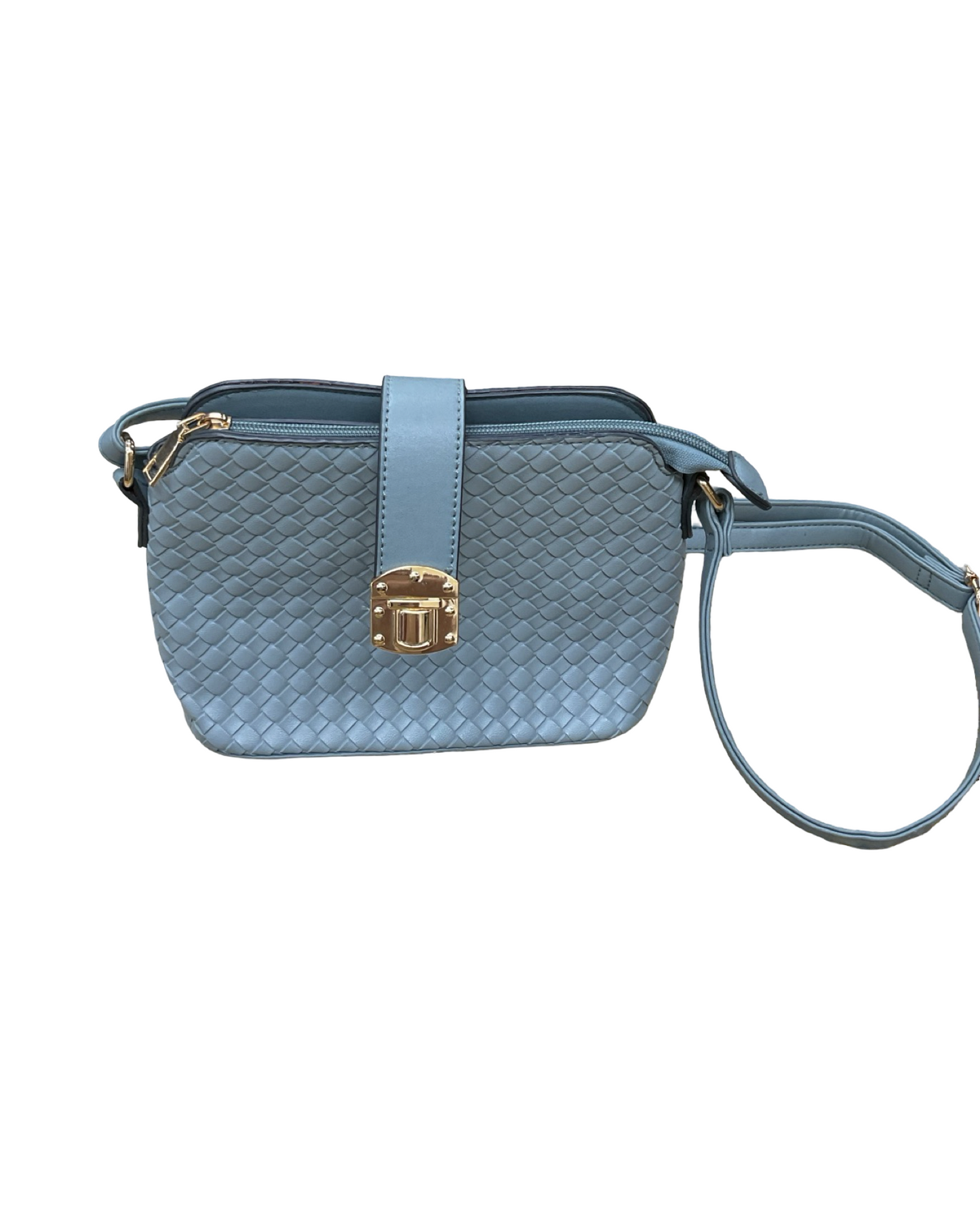 Crossbody By Clothes Mentor In Blue, Size:Medium