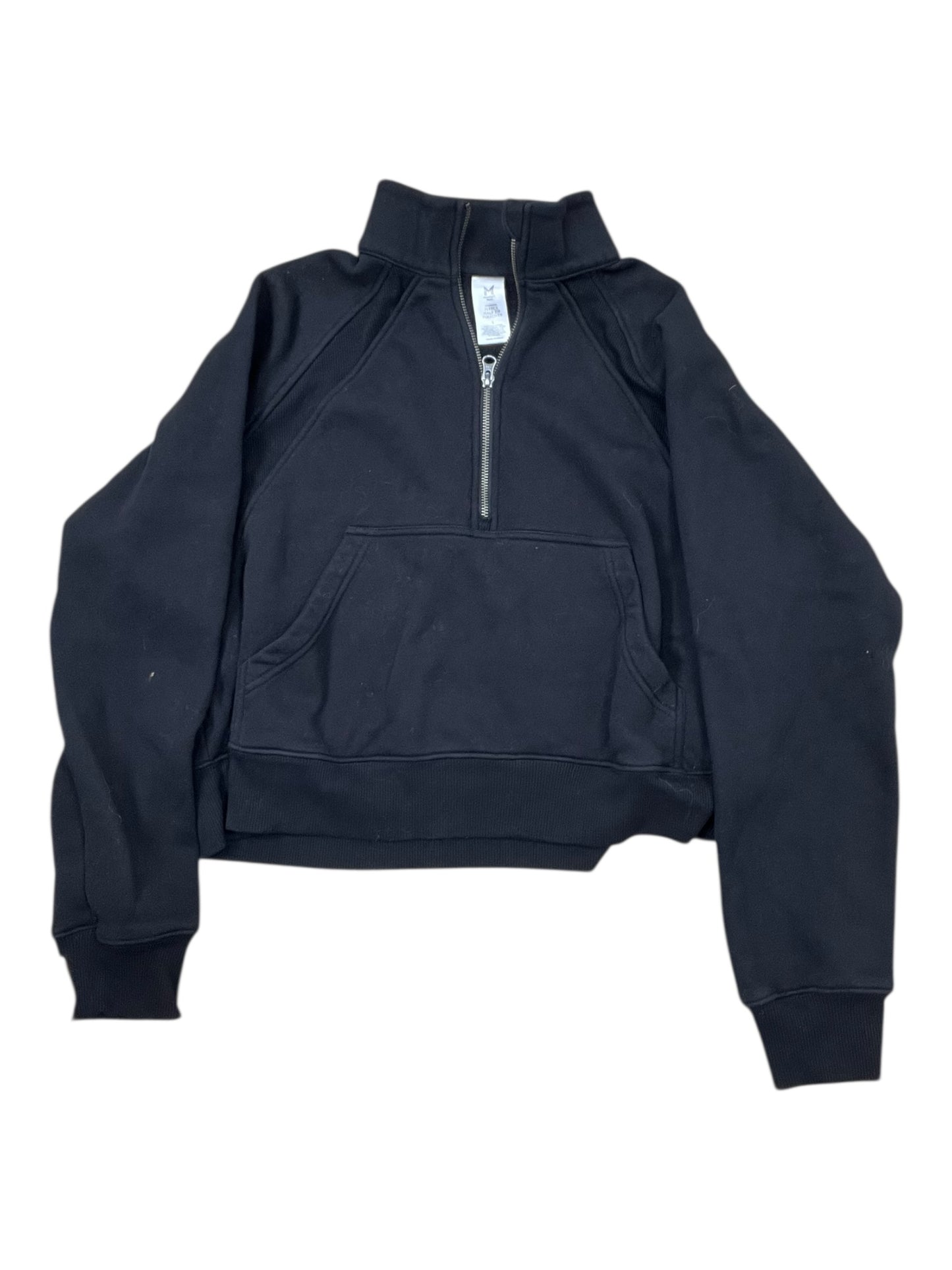 Sweatshirt Collar By Members Mark In Black, Size:L
