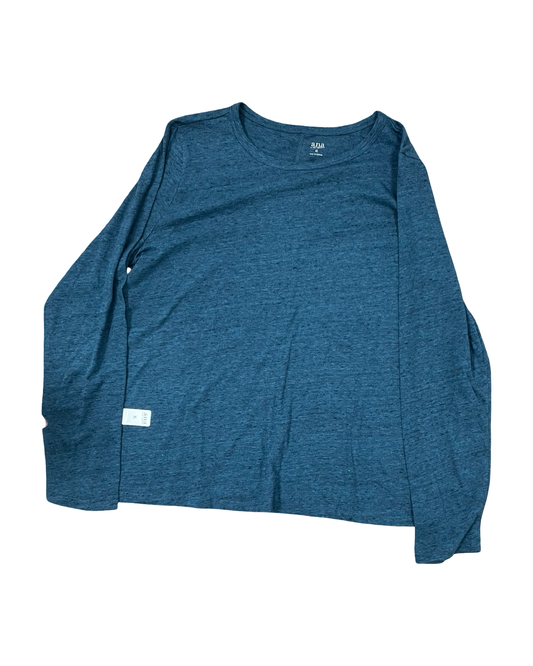Top Ls Basic By Ana In Teal, Size:Xl