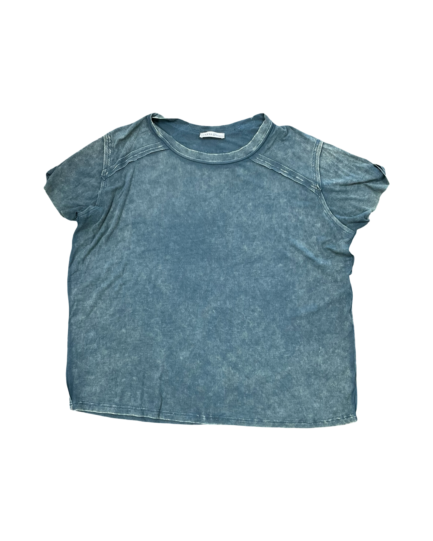 Top Ss By Zenana In Green, Size:L