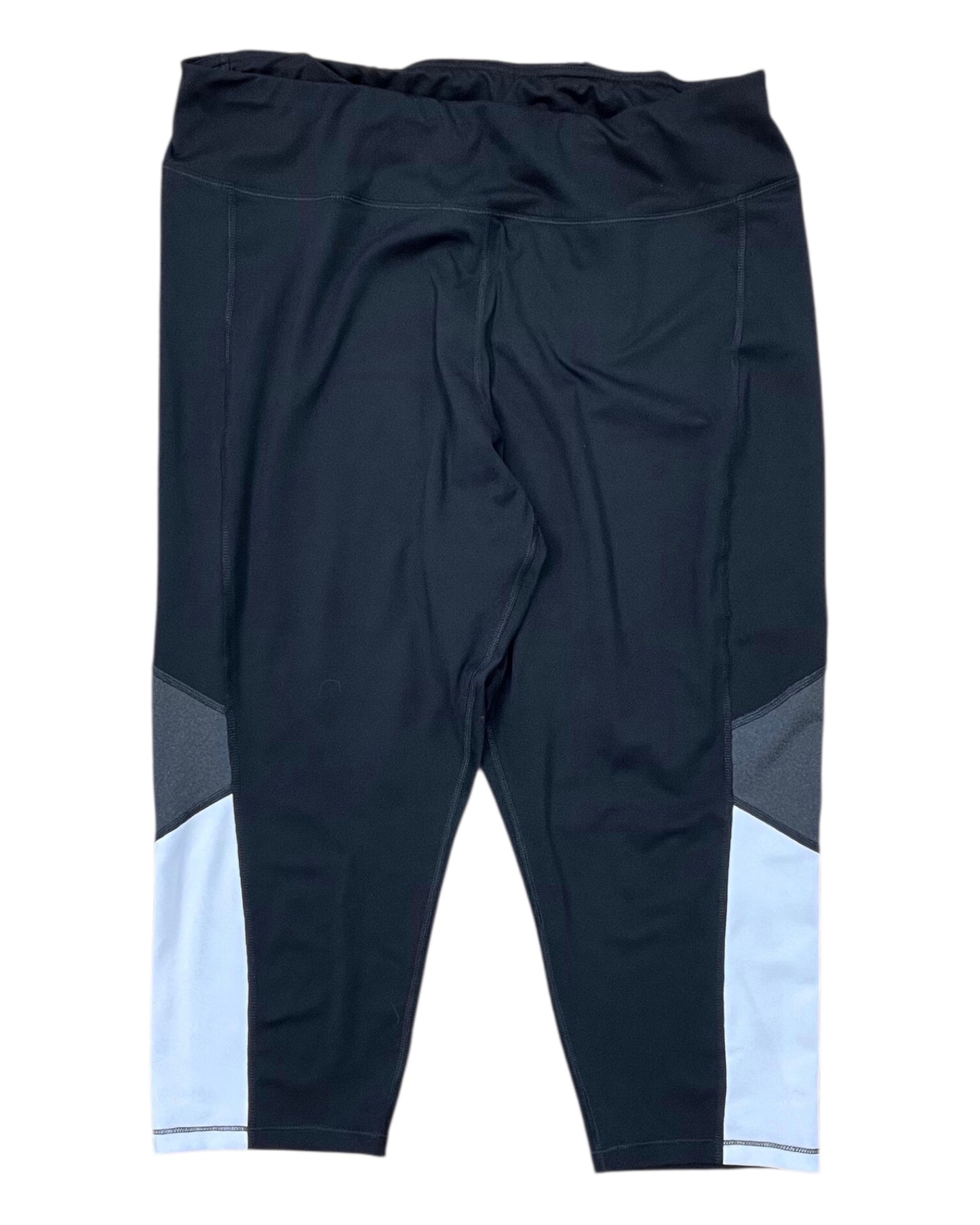 Athletic Leggings Capris By Just My Size In Black, Size:2X