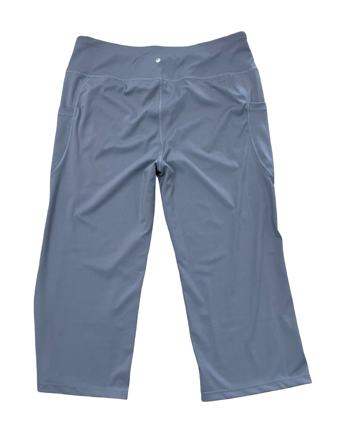 Athletic Capris By Clothes Mentor In Grey, Size:Xl