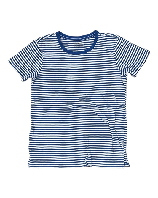 Top Ss By Eddie Bauer In Blue & White, Size:Xs