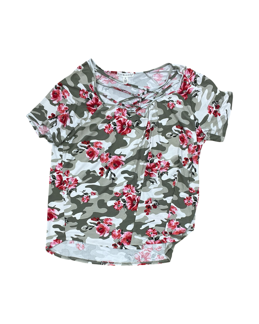 Top Ss By Eye Candy In Pink & Tan, Size:3X