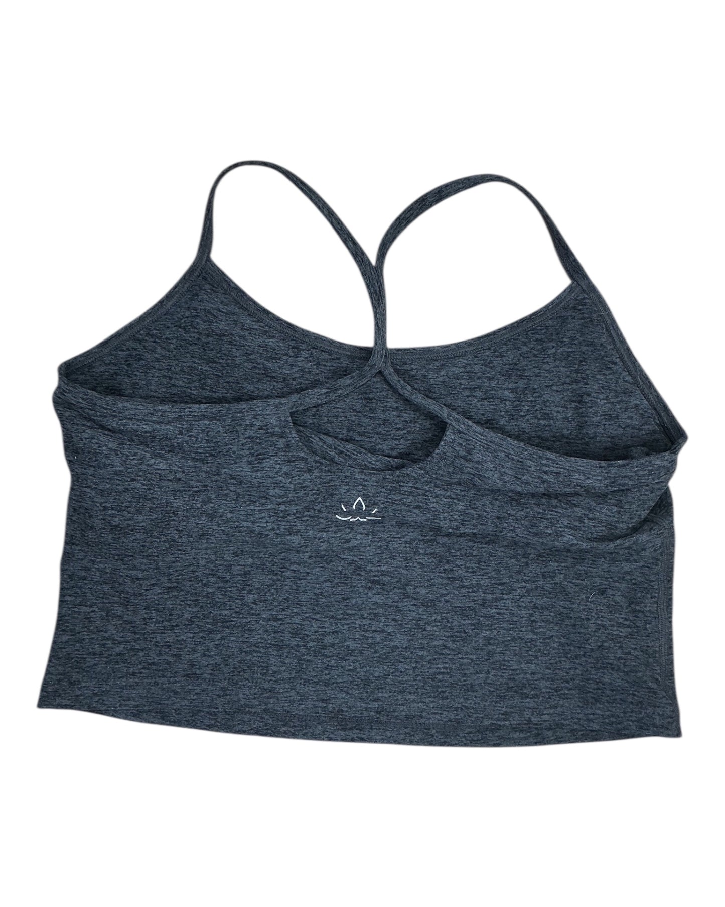 Athletic Bra By Beyond The Threads In Grey, Size:L