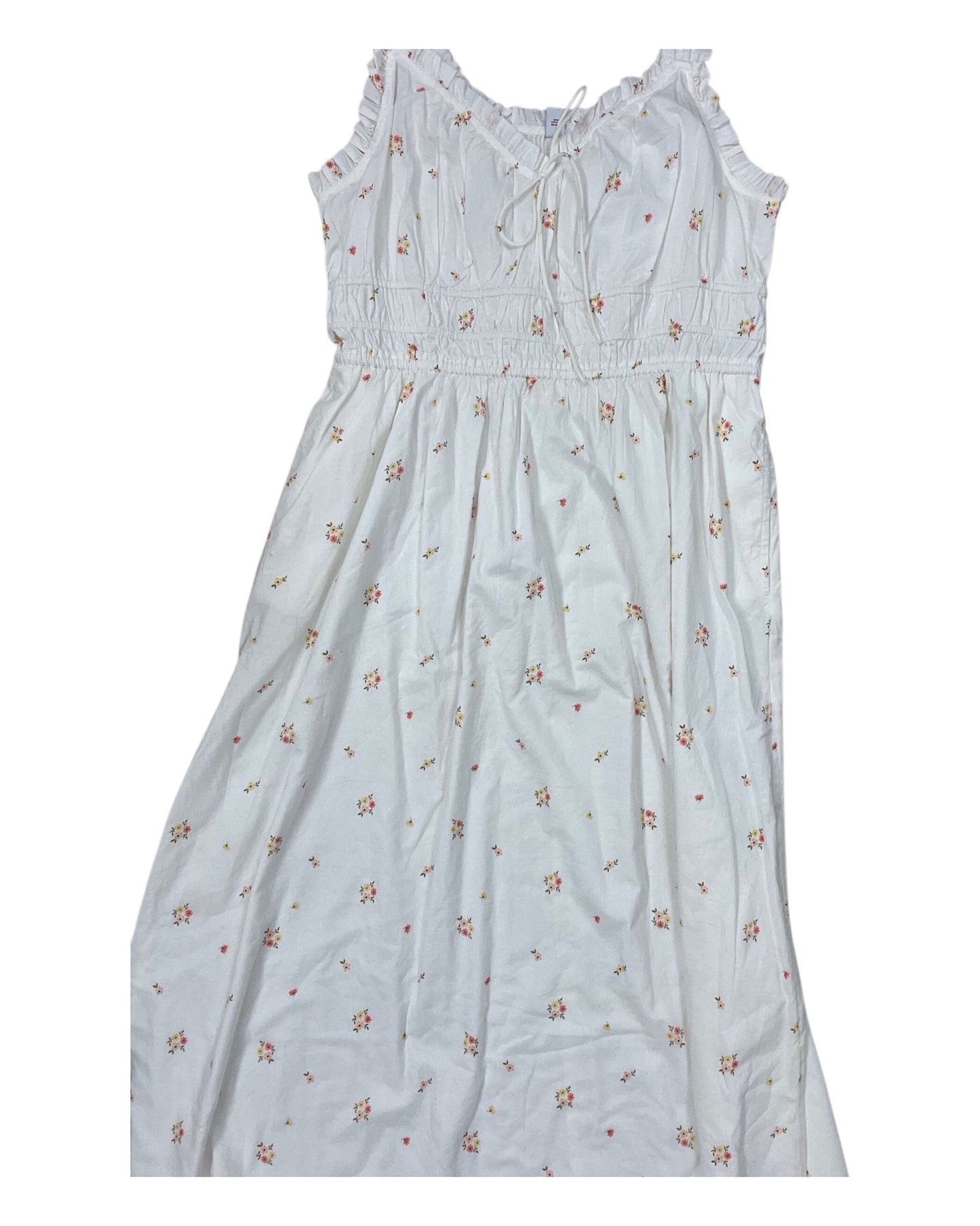 Dress Casual Maxi By Old Navy In White, Size:L