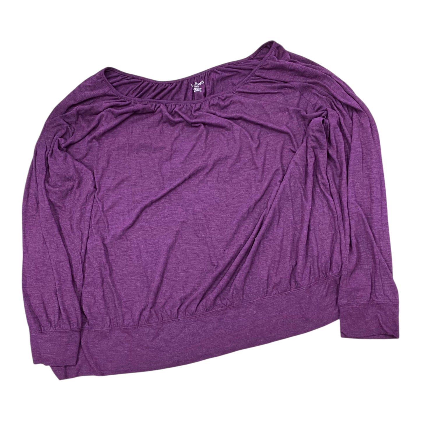 Top Ls By Lane Bryant In Purple, Size:4X