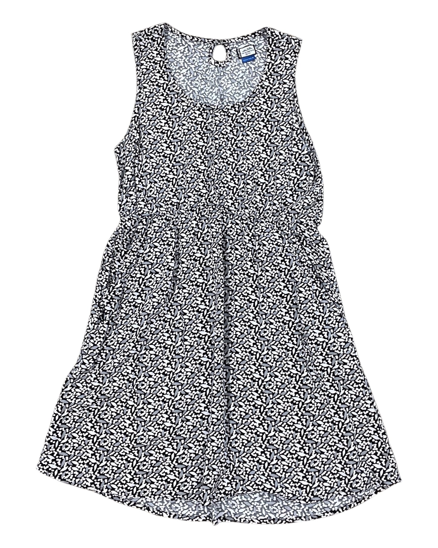 Dress Casual Midi By Kavu In Black & White, Size:M
