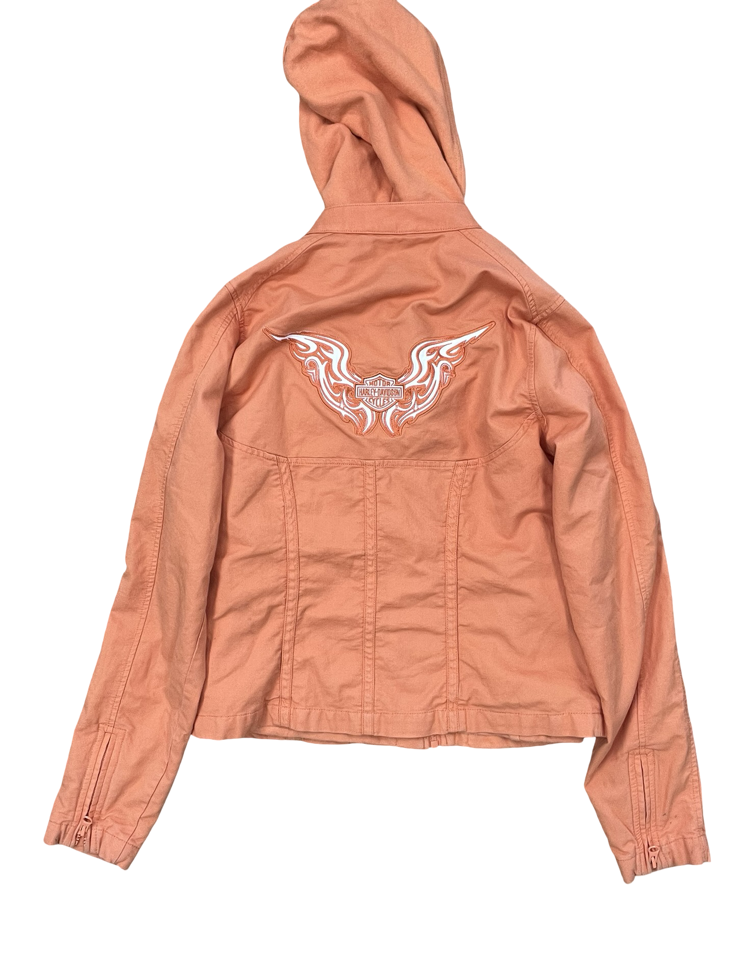 Jacket Other By Harley Davidson In Orange, Size:M