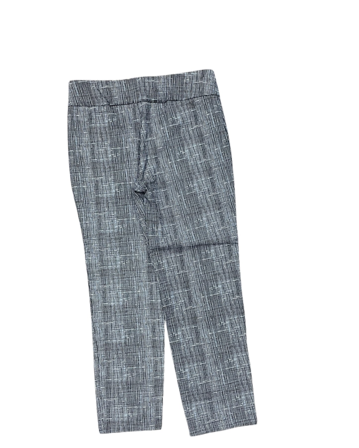 Pants Cropped By Premise In Black & White, Size:Sp