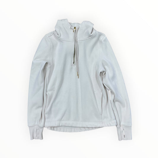 Sweatshirt Hoodie By Athleta In Tan, Size:Xs