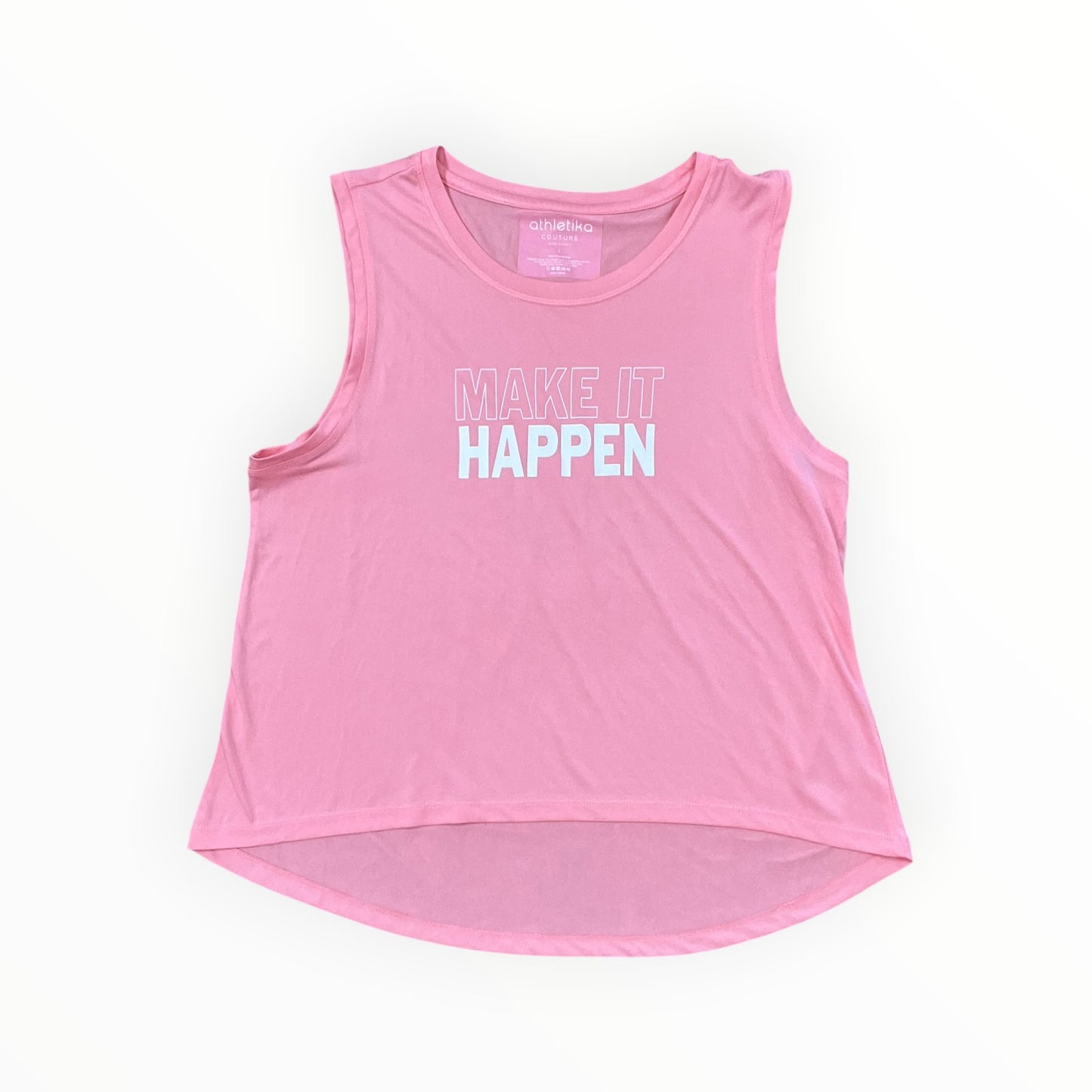 Top Sleeveless By Clothes Mentor In Coral, Size:L