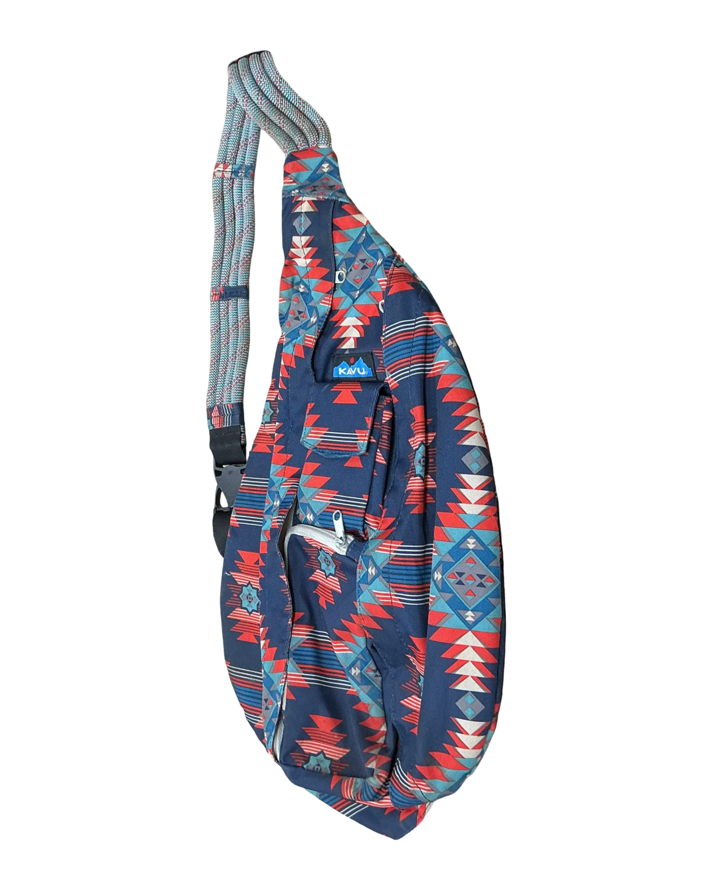 Backpack By Kavu In Blue & Red, Size:Medium