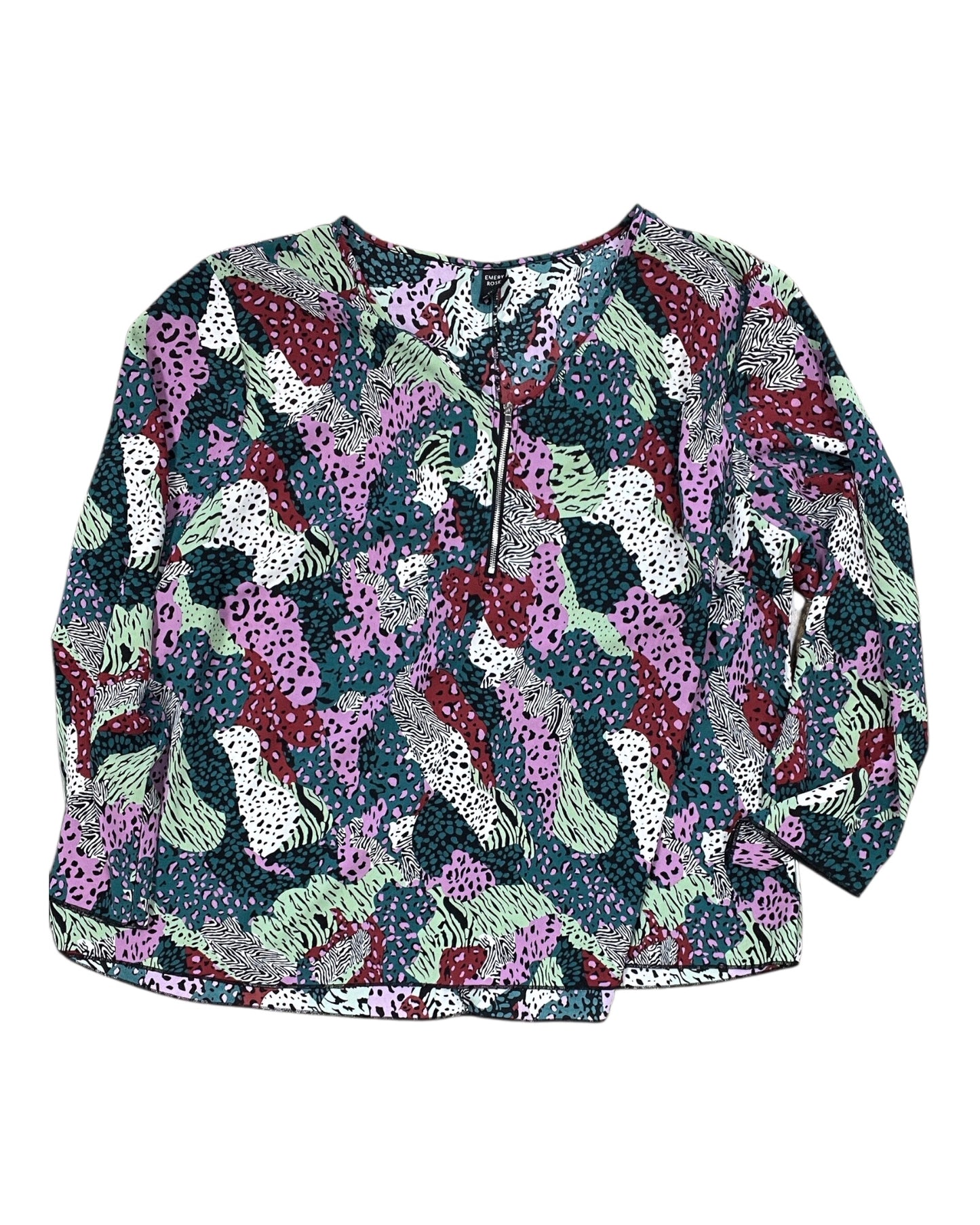 Top Ls By Emery Rose In Multi, Size:4X