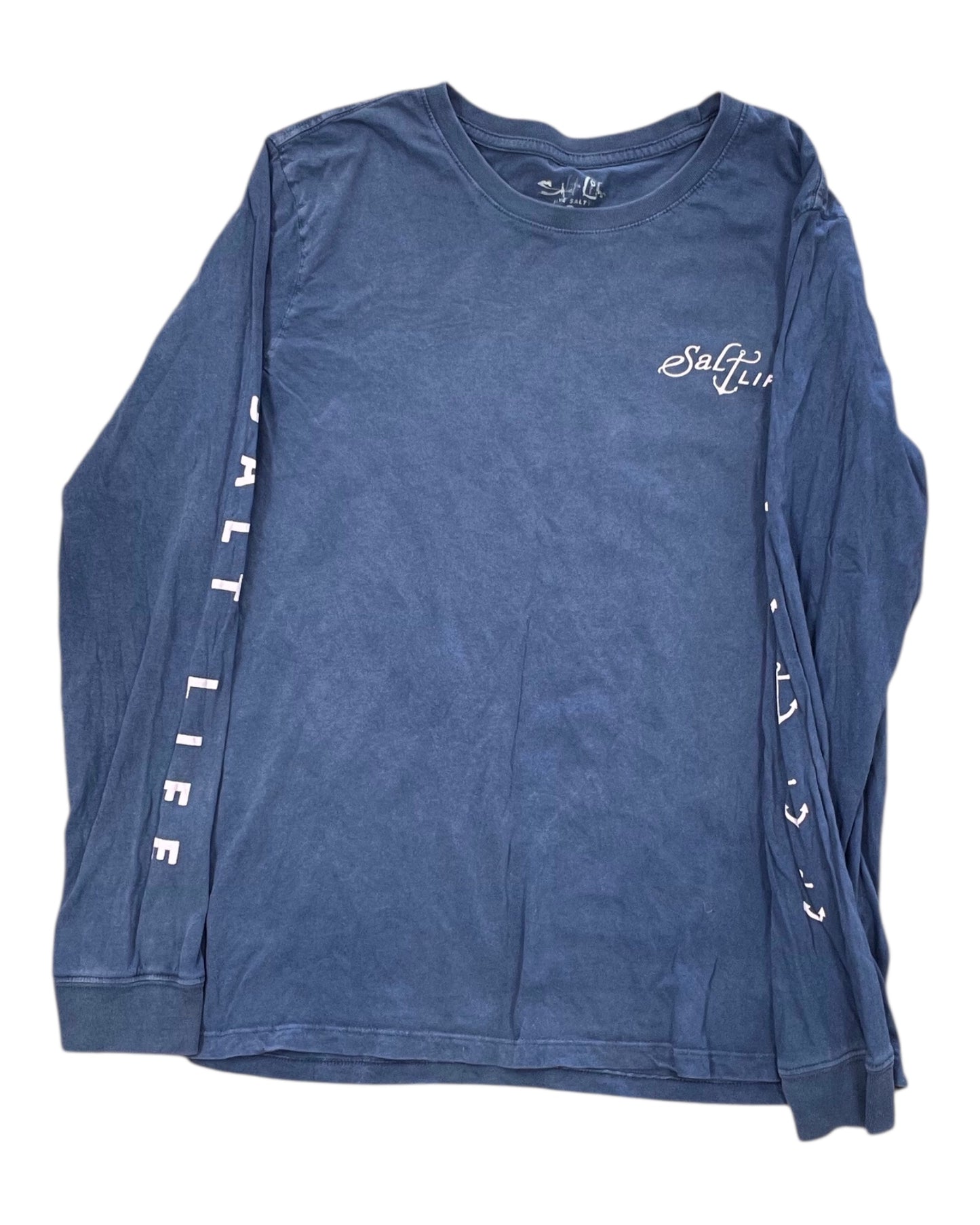Top Ls By Salt Life In Blue, Size:M