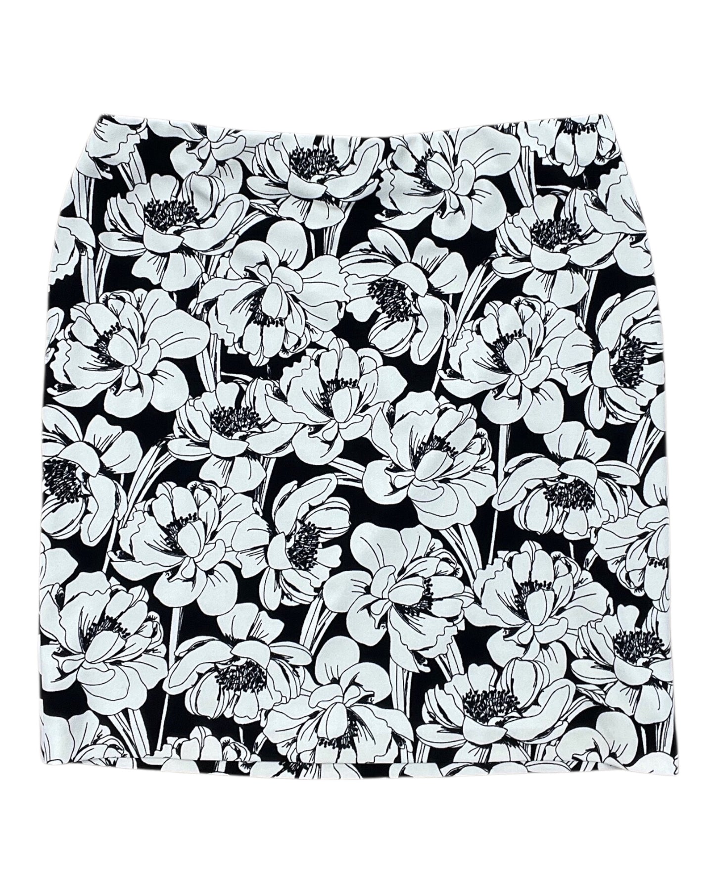 Skirt Midi By Jones Studio In Black & White, Size:Xl