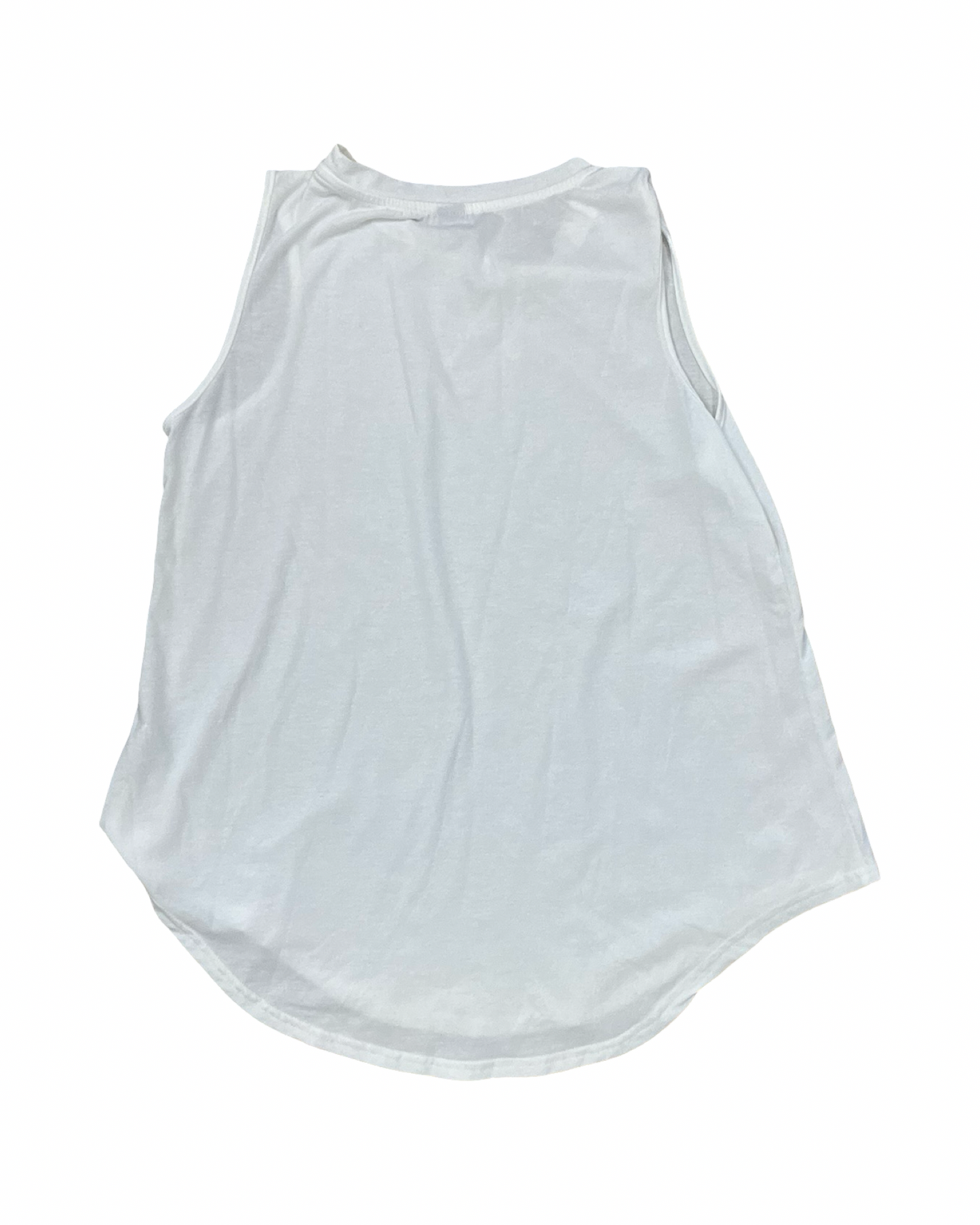 Top Sleeveless By Emery Rose In White, Size:S