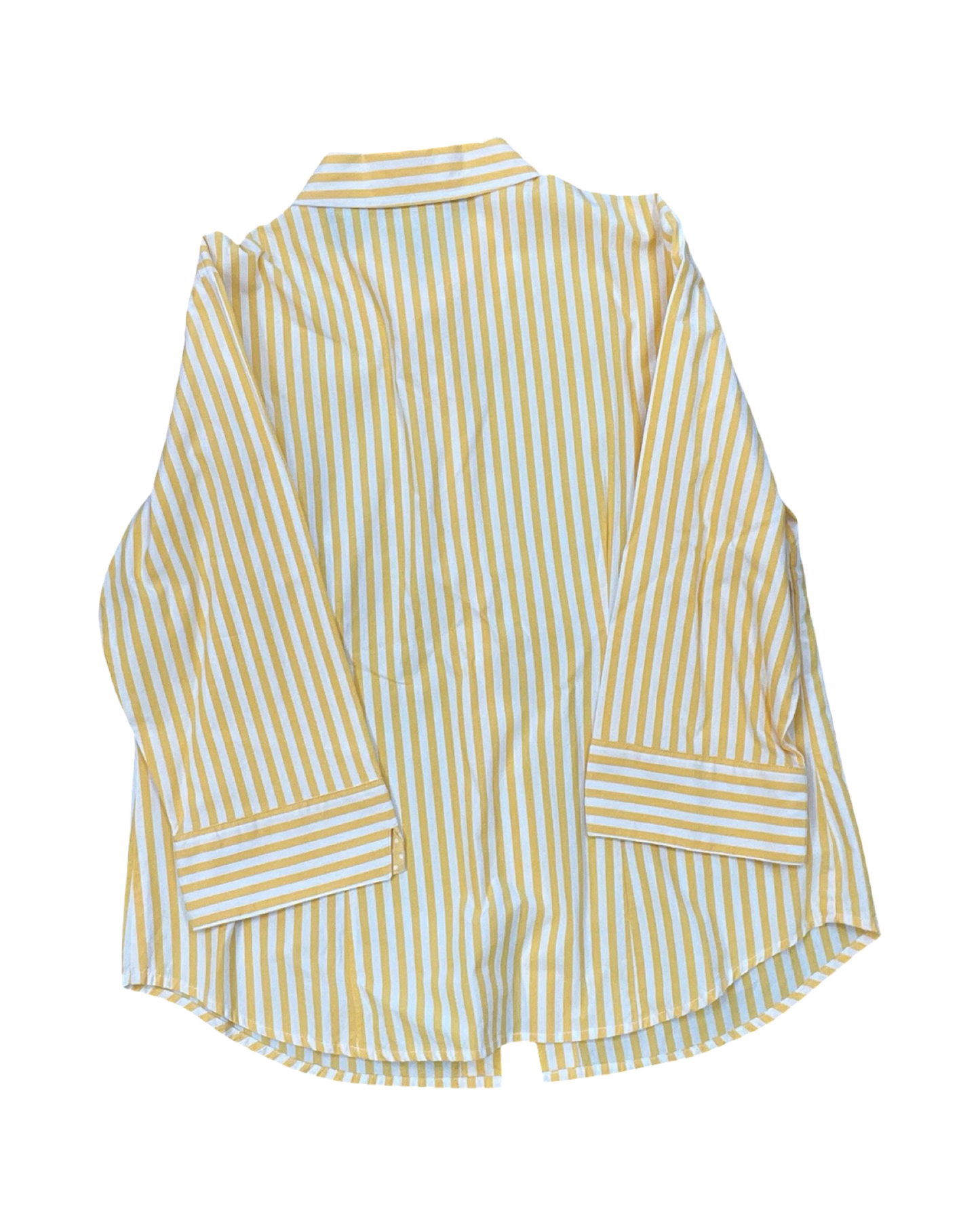 Blouse 3/4 Sleeve By Lemon Grass In Yellow, Size:L