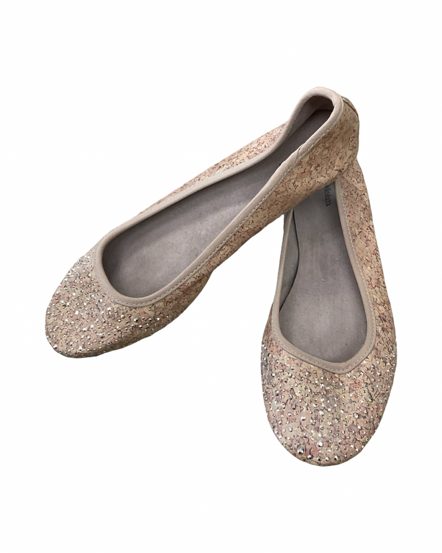 Shoes Flats By Style And Company In Tan, Size:9