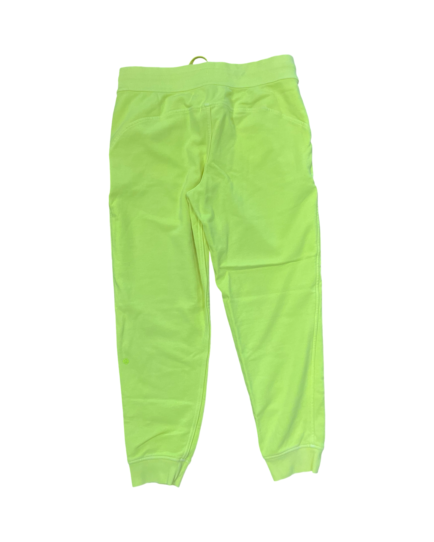 Athletic Pants By Lululemon In Yellow, Size:M