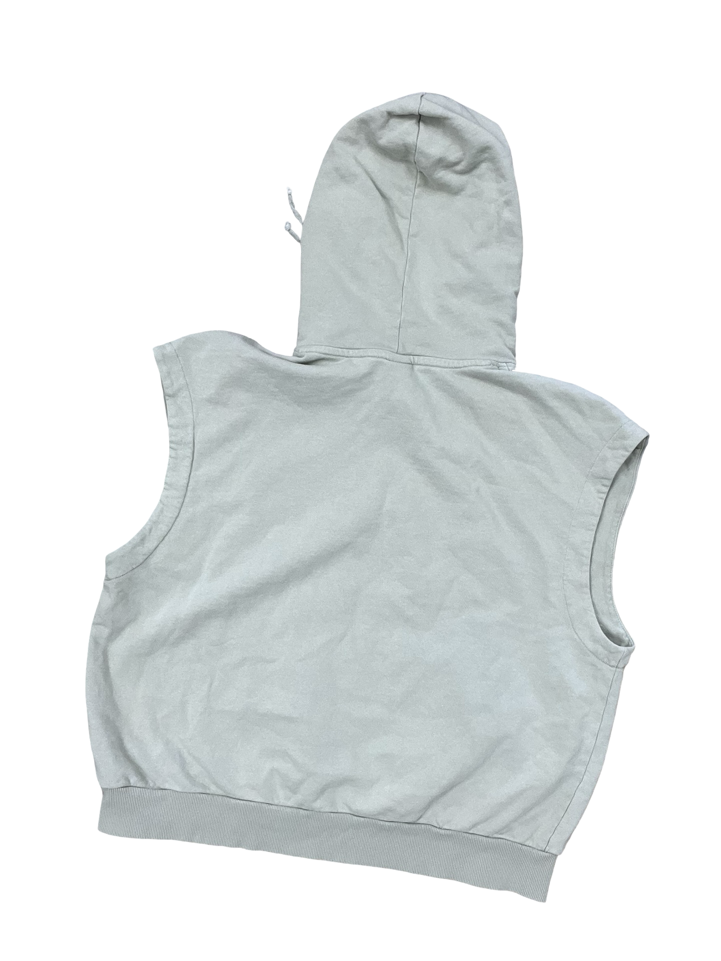 Sweatshirt Hoodie By H&M In Green, Size:L