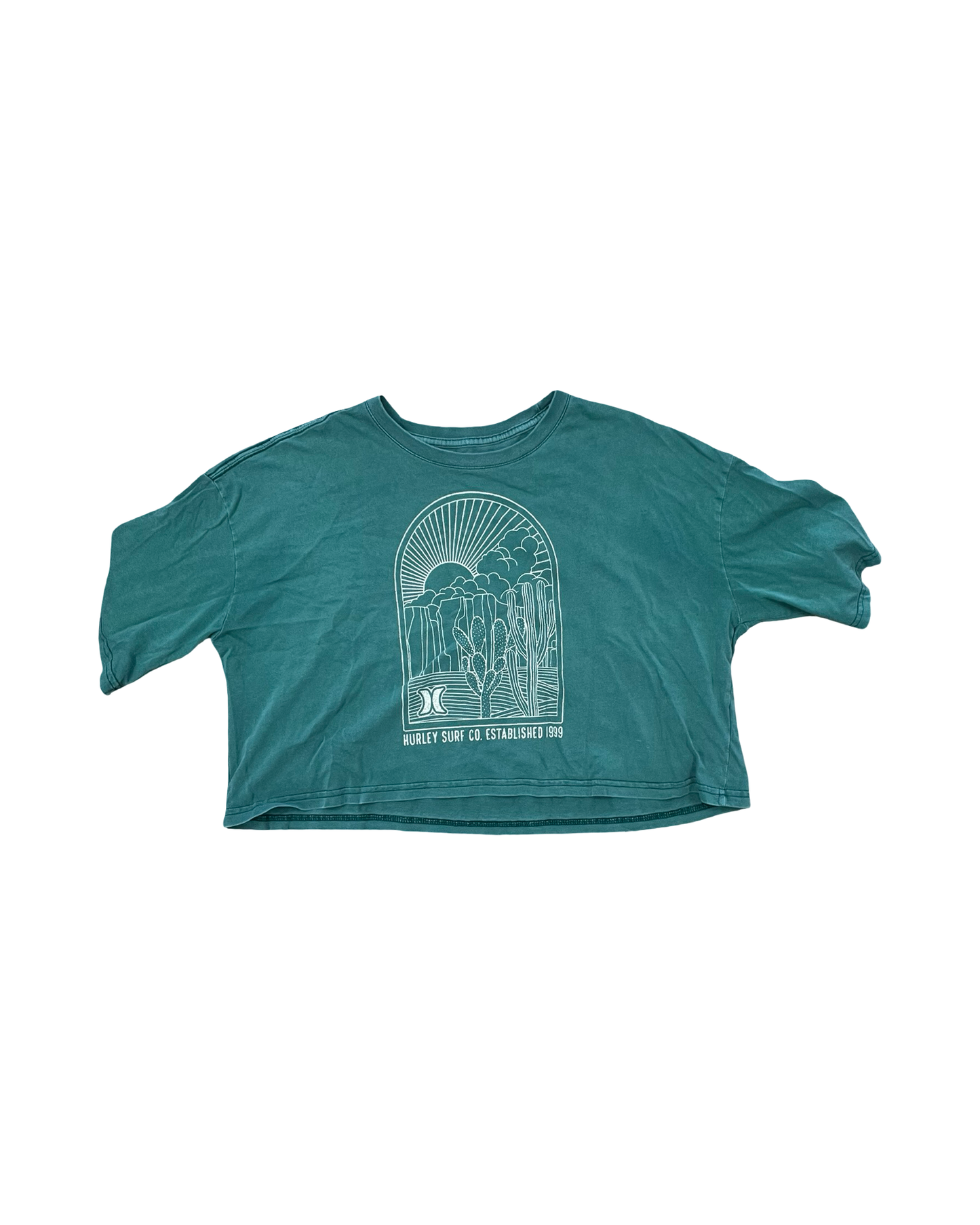 Top Ss By Hurley In Green, Size:Xs