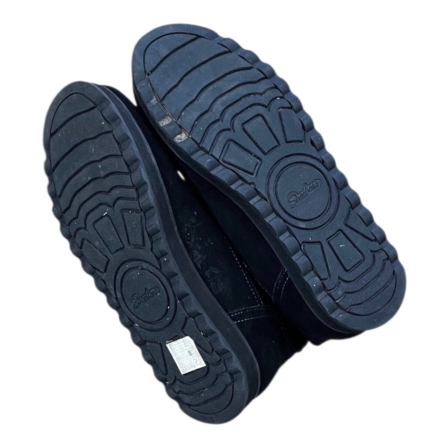 Boots Mid-Calf Flats By Skechers In Black, Size:8