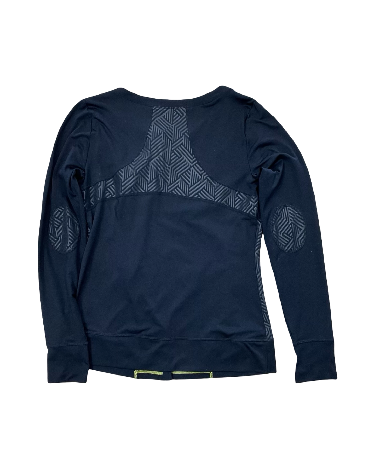 Athletic Jacket By Xersion In Black & Yellow, Size:M