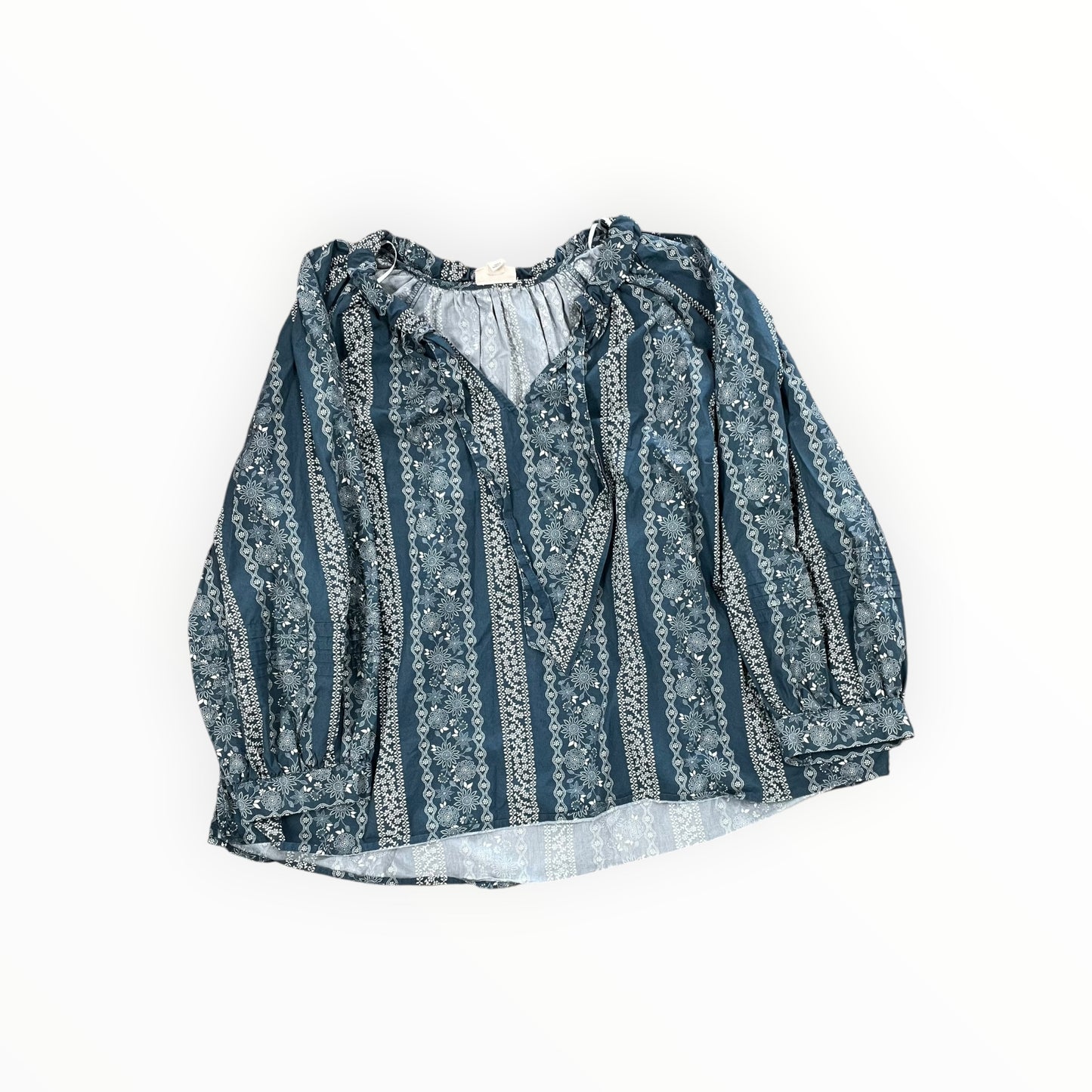 Top Ls By Ana In Teal, Size:1X
