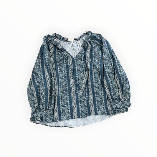 Top Ls By Ana In Teal, Size:1X