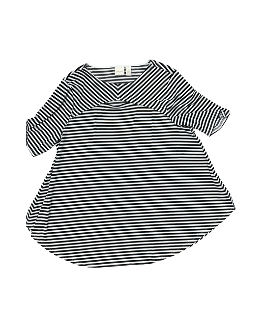 Top Ss By Chicos In Black & White, Size:L