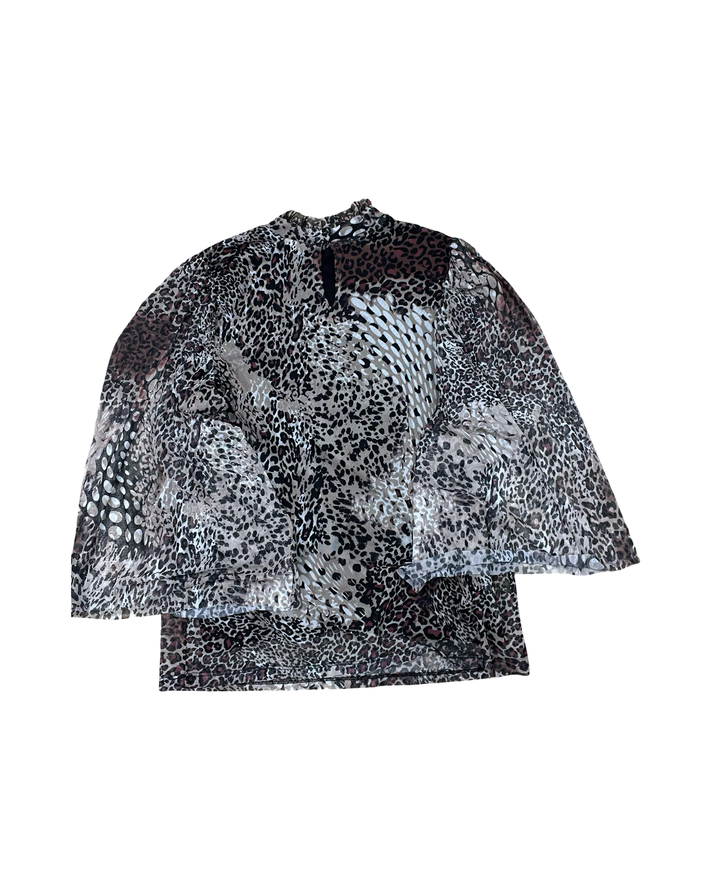 Top Ls By White House Black Market In Black & White, Size:S