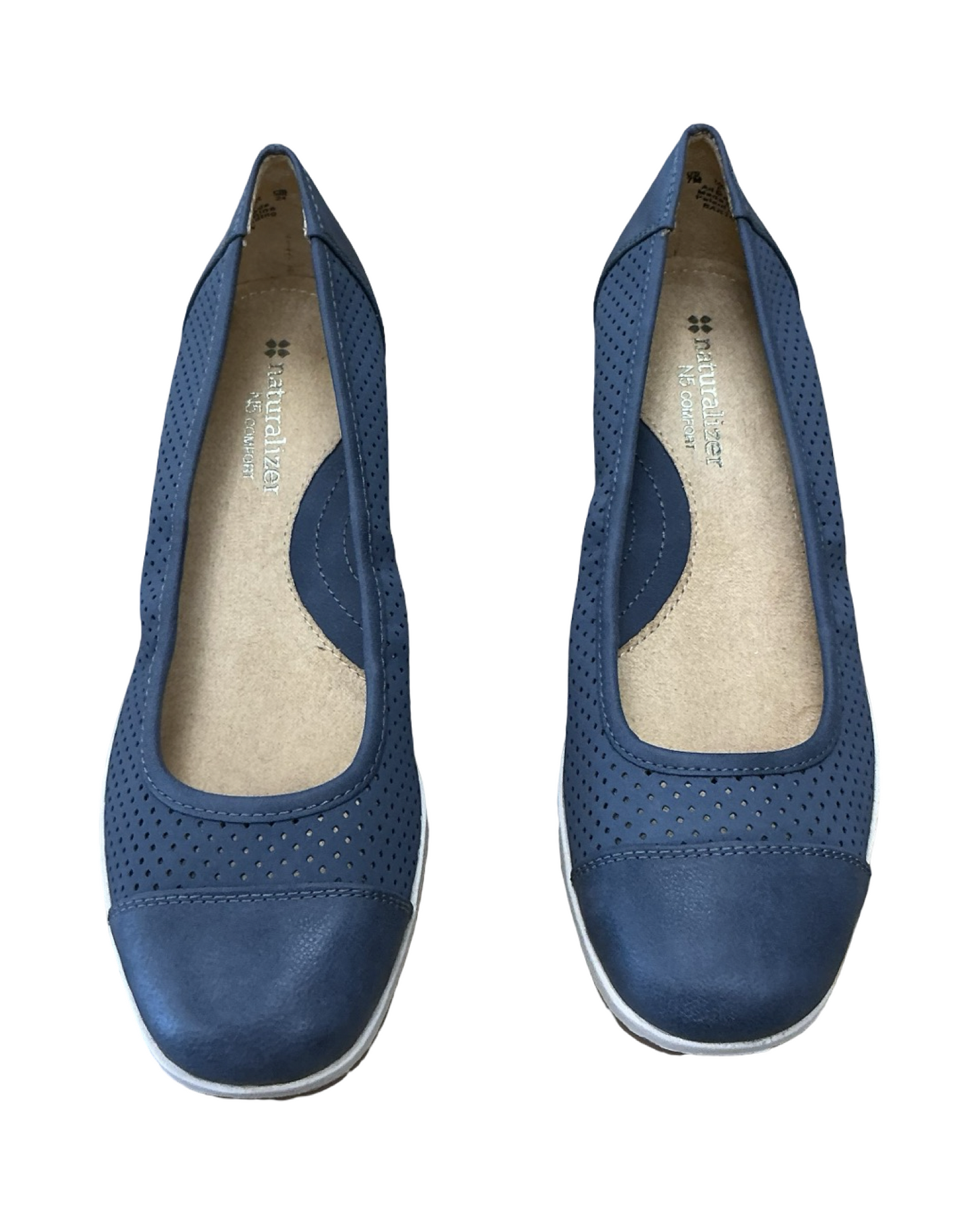 Shoes Heels Wedge By Naturalizer In Blue, Size:7