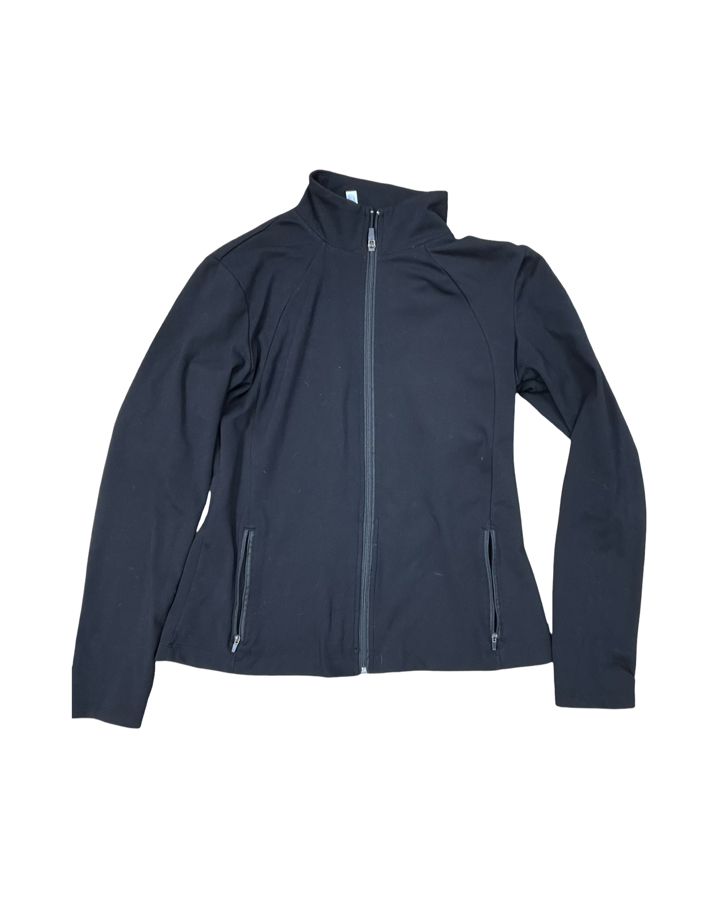 Athletic Jacket By Clothes Mentor In Black, Size:L
