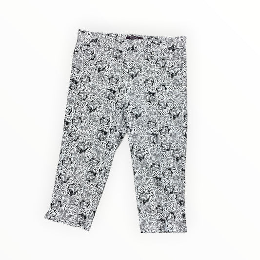 Pants Cropped By Gloria Vanderbilt In Black & White, Size:18