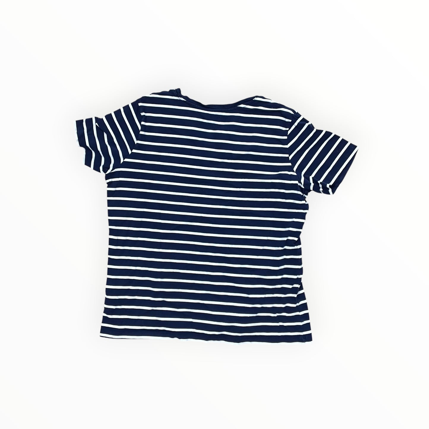 Top Ss By Lands End In Blue & White, Size:M