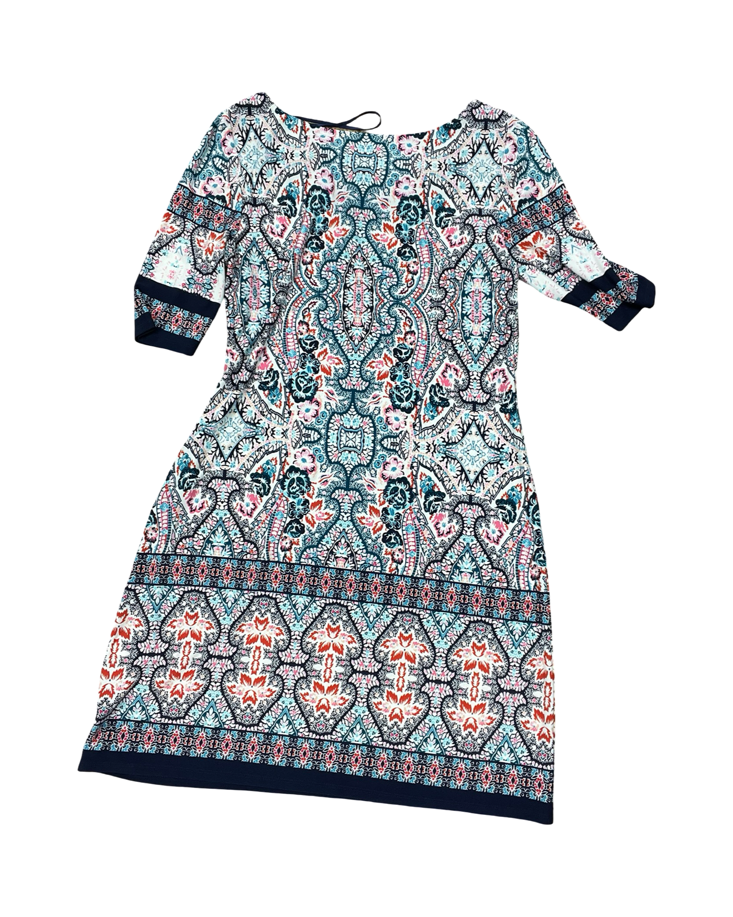 Dress Casual Midi By Eliza J In Blue, Size:10