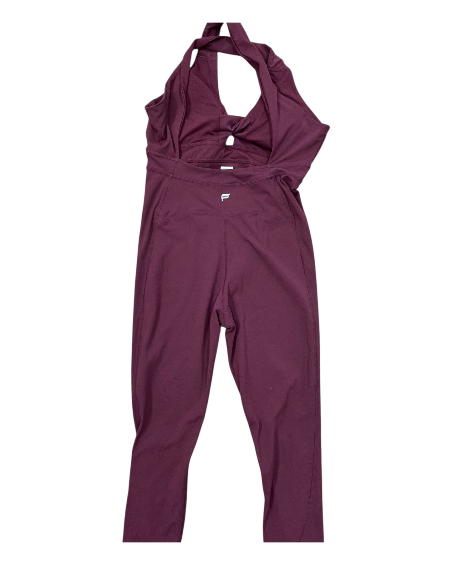 Athletic Dress By Fabletics In Maroon, Size:L